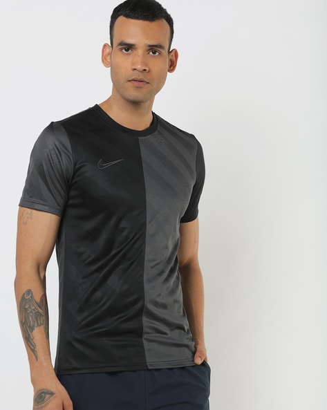 nike academy grey t shirt