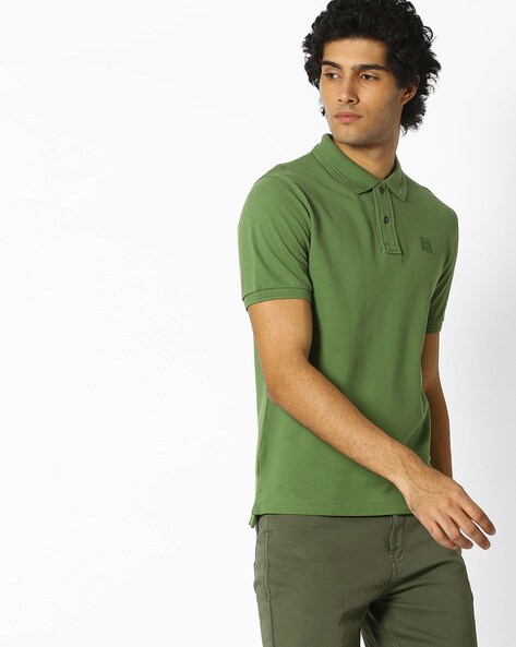 Polo T-shirt with Signature Branding