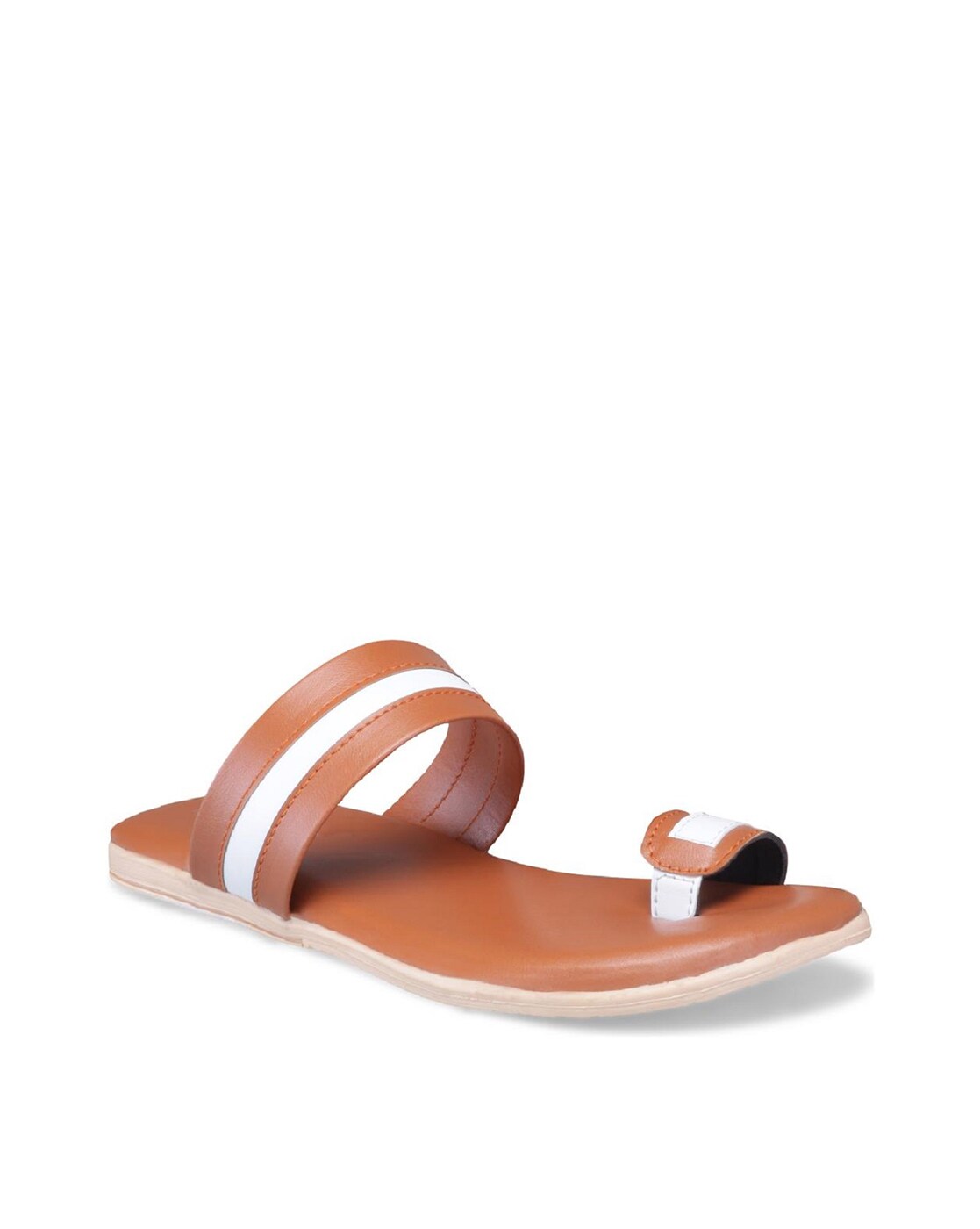 Buy Tan Brown Sandals for Men by 