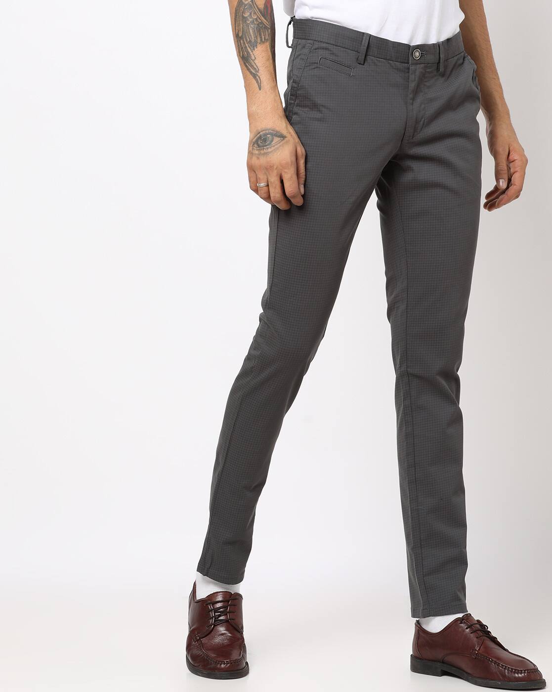 dark grey chinos