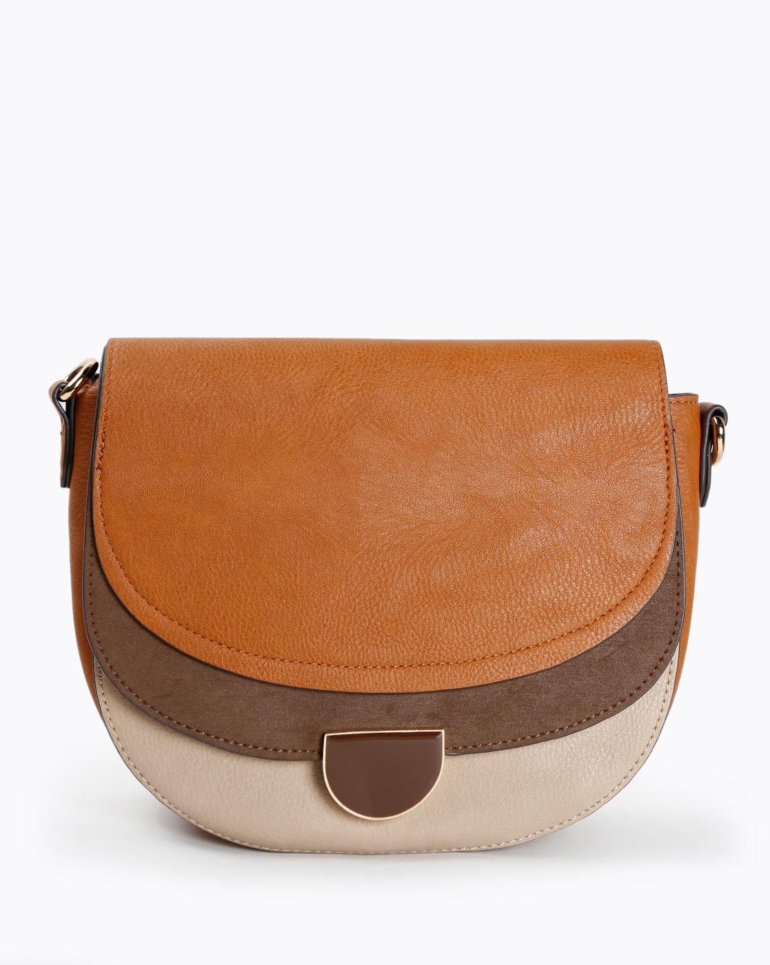 tan color handbag