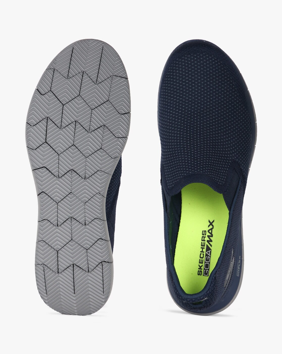 Buy Skechers Men's Go Flex 2-Maneuver Black Nordic Walking Shoes