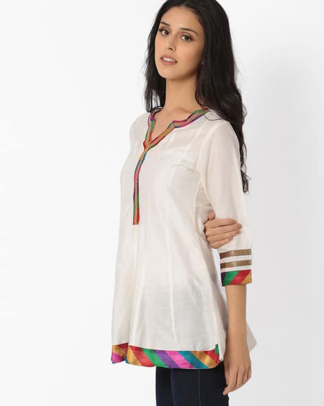 flared hem kurta