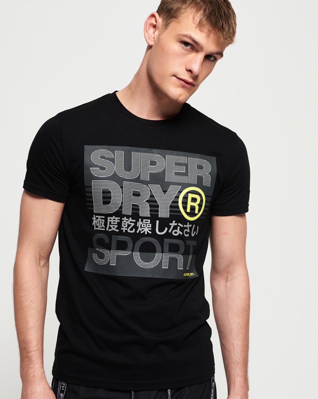 Core Logo Text Regular Fit Round-Neck T-Shirt
