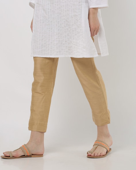 Mid-Rise Pants with Insert Pockets Price in India
