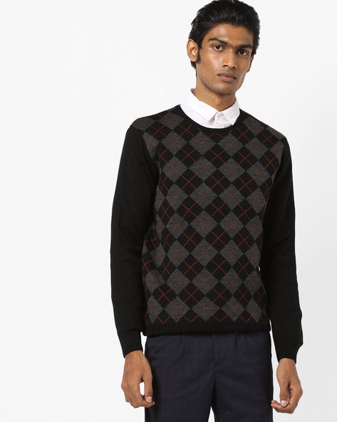Buy Black Sweaters & Cardigans for Men by NETPLAY Online