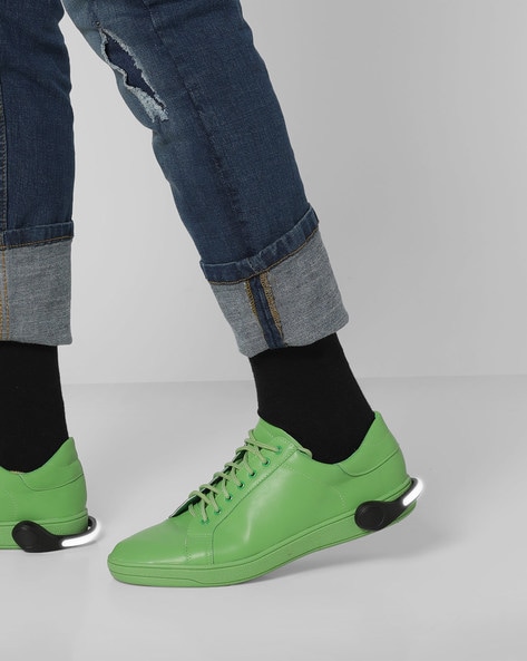 Buy Light Green Casual Shoes for Men by 