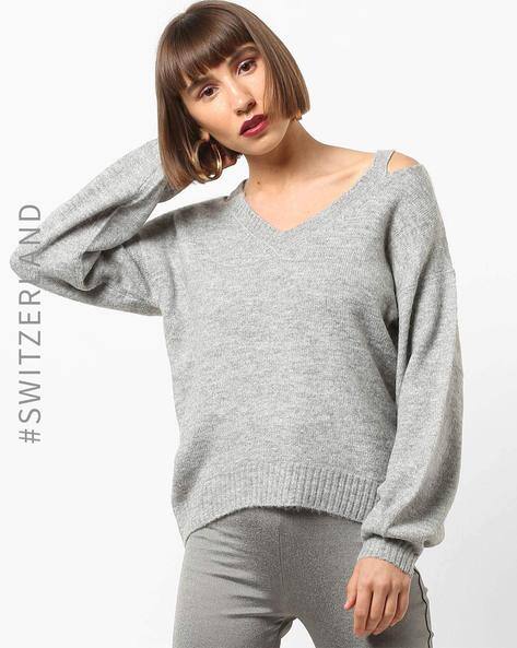 Buy Grey Sweaters Cardigans for Women by TALLY WEiJL Online