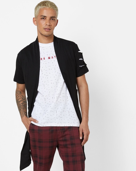 Longline cardigan 2025 mens india