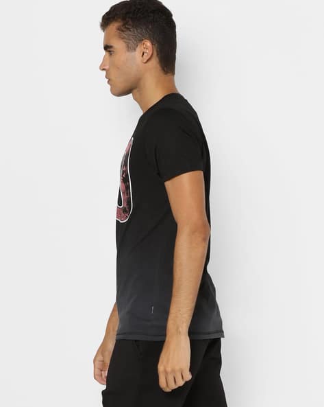 Numeric Print Slim Fit T-shirt (Image - 1)