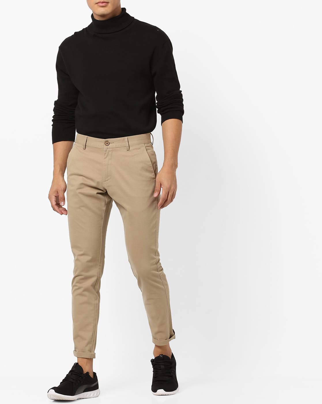 cropped chino mens