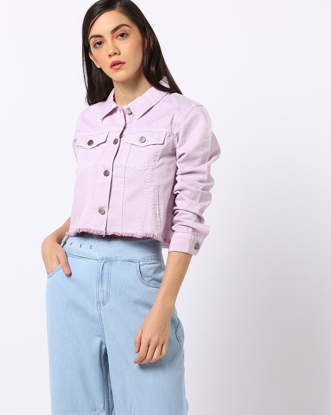 denim jacket for women ajio