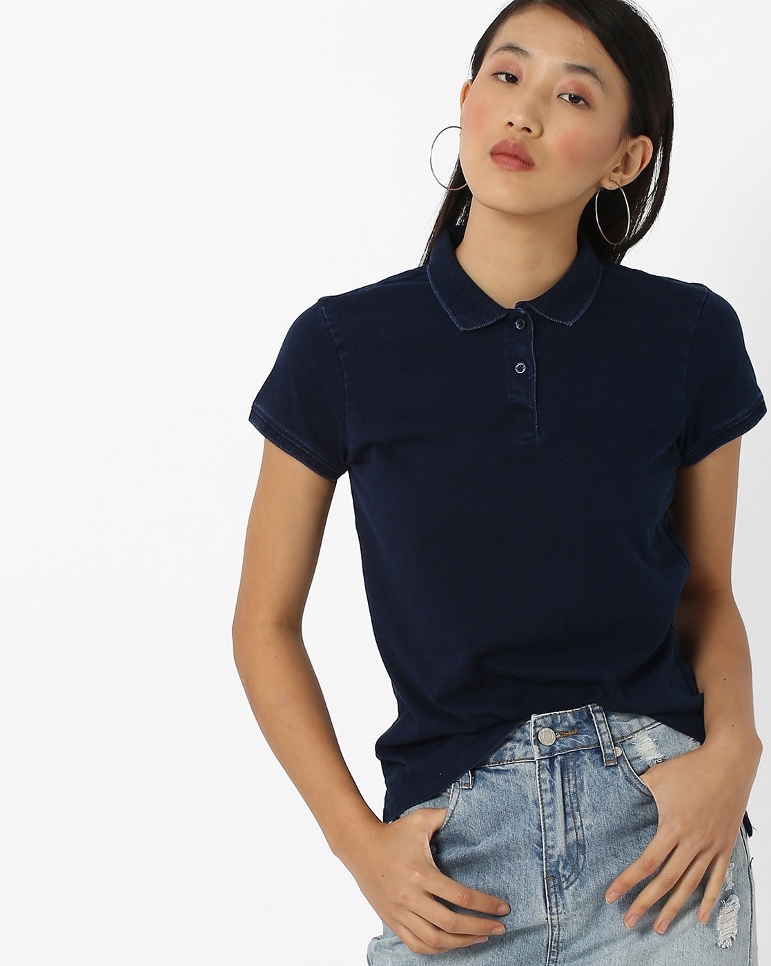 levi's polo t shirts women's