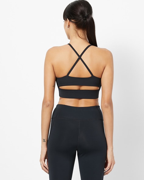 Sports Bra with Criss-Cross Strap