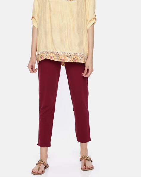 Buy White Pants for Women by Go Colors 