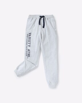 grey leaf track pants