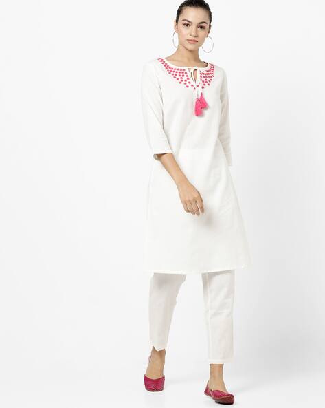 straight bottom pants