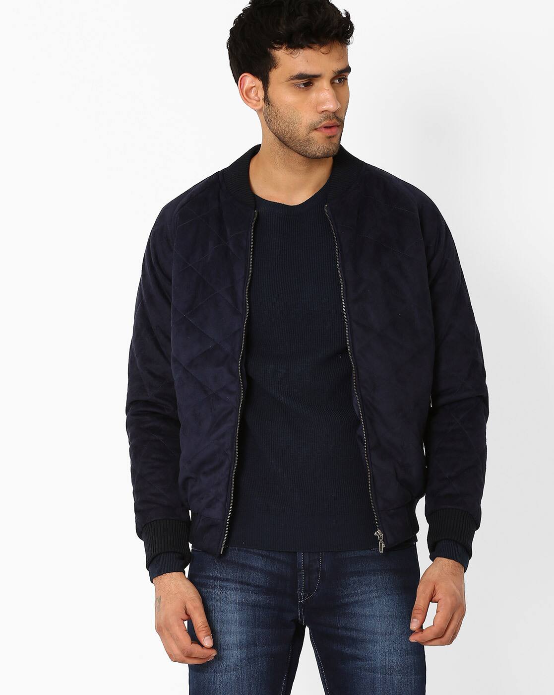 blue suede bomber