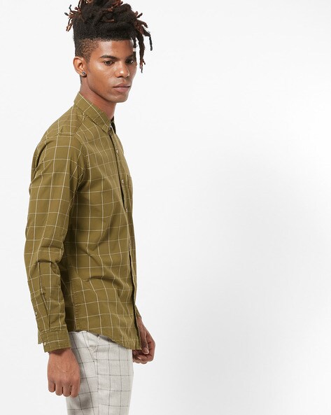 Buy Olive Green Shirts for Men by JOHN PLAYERS Online