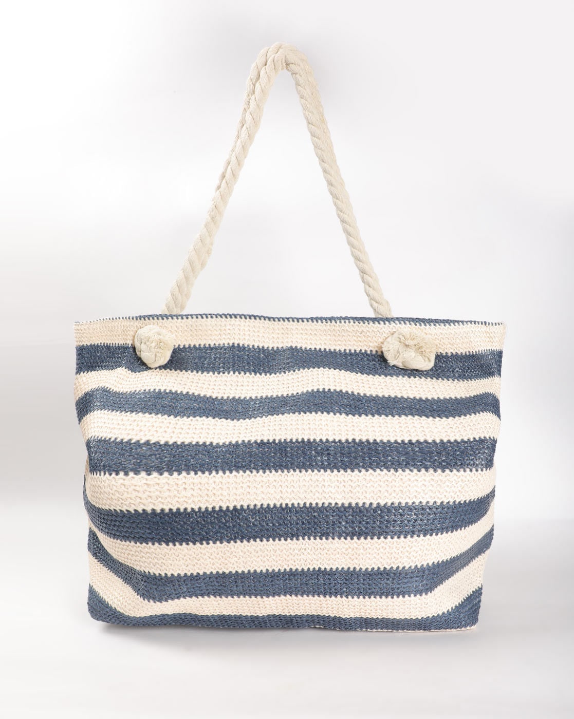 blue and white handbags