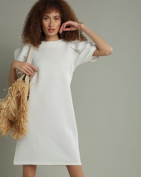 petite white dresses