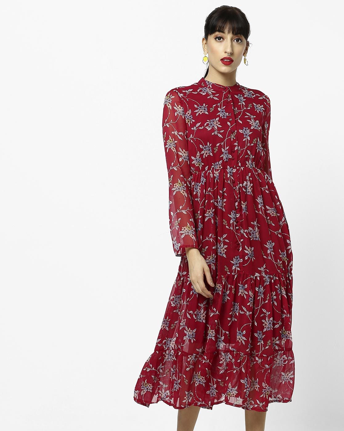 Red Dresses for Women by Vero Online | Ajio.com