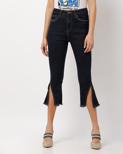 Buy Blue Jeans Jeggings For Women By Freakins Online Ajio Com