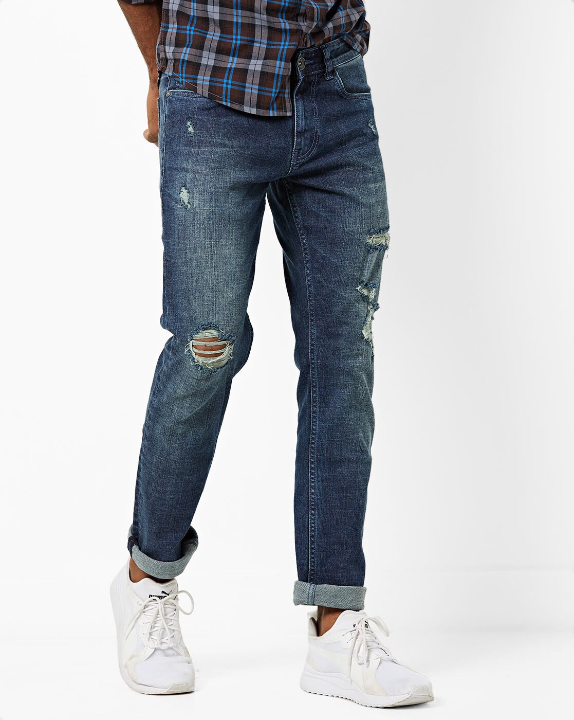 ajio mens jeans