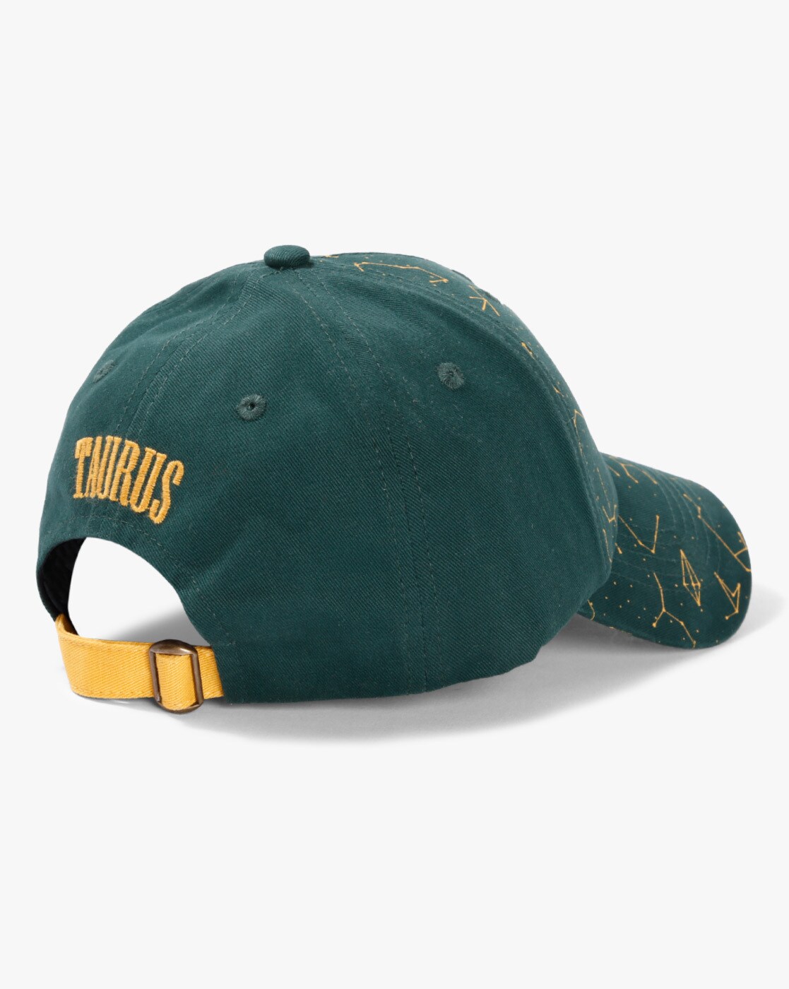 dark green cap