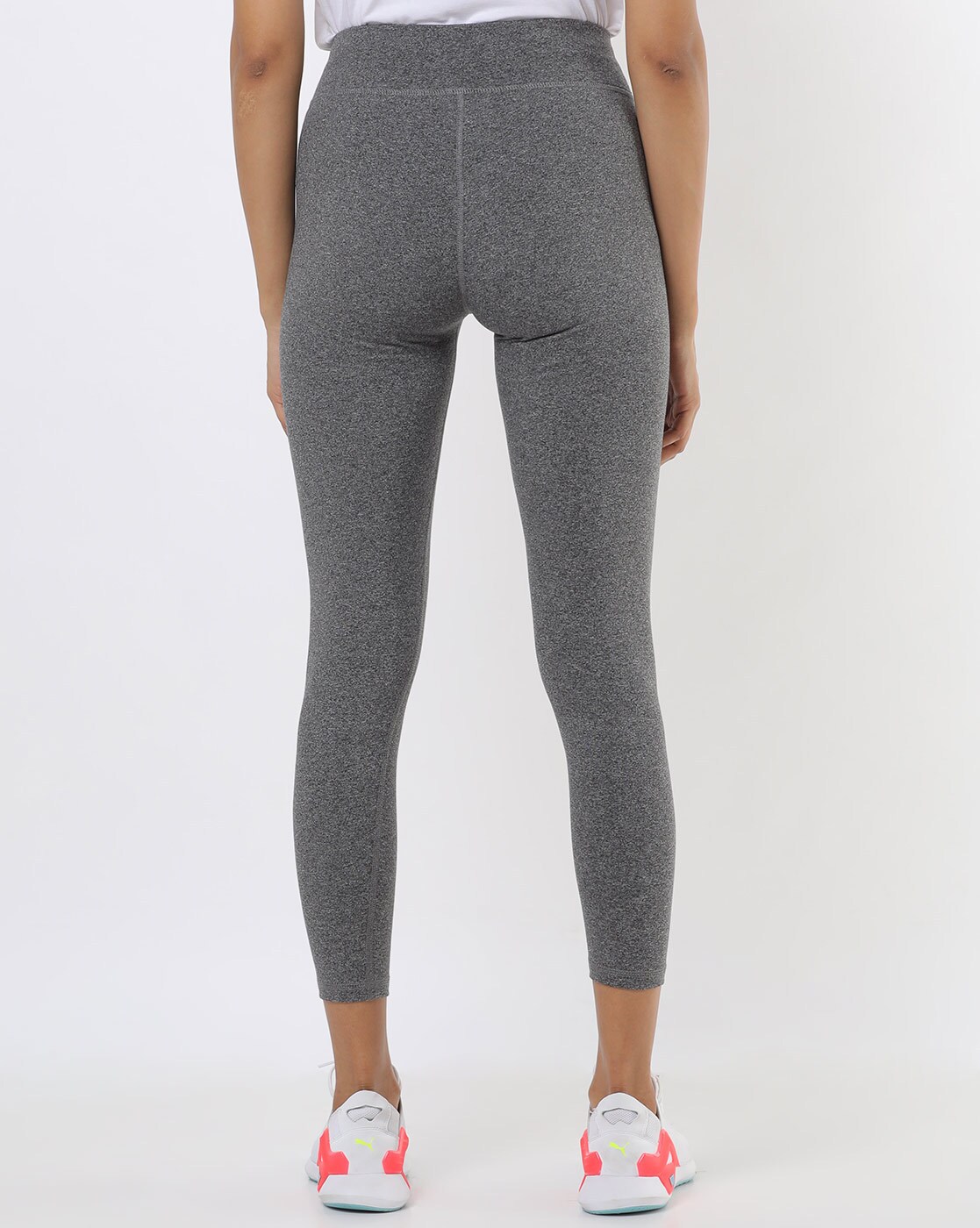 Buy Grey Leggings for Women by Teamspirit Online