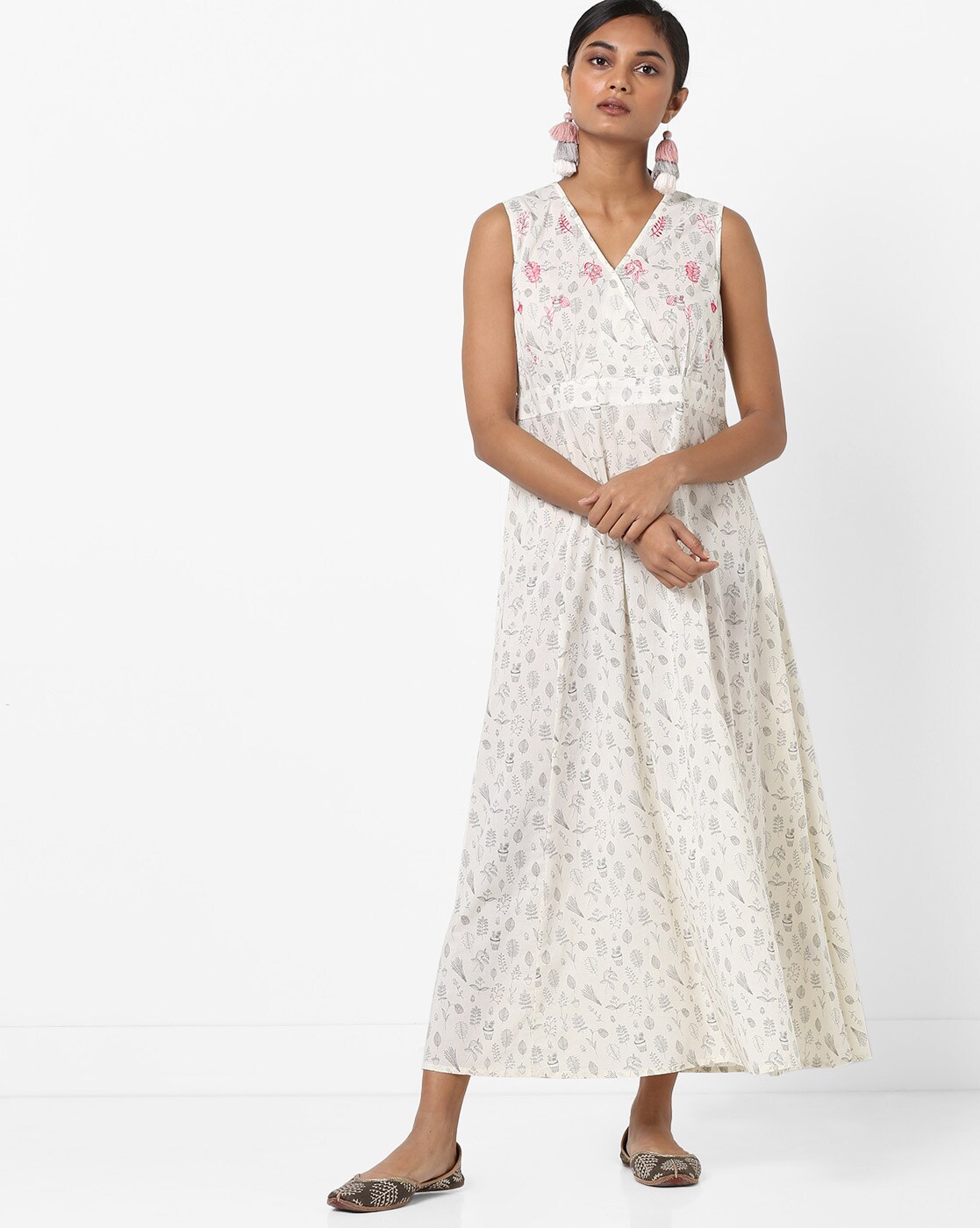 ajio midi dresses