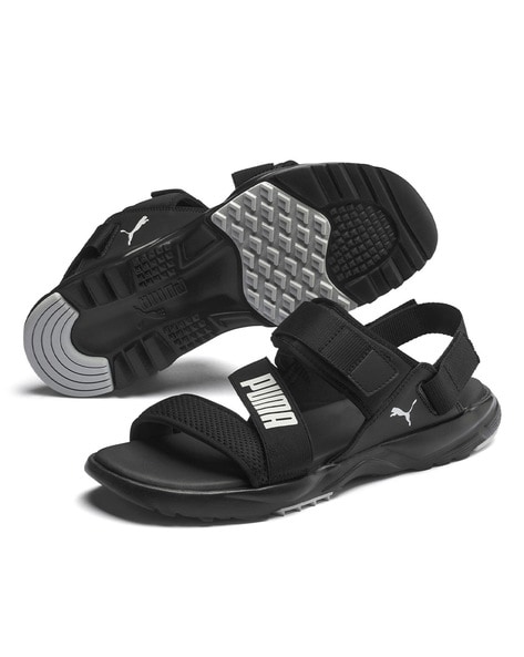 Buy Black Sandals for Men by Puma Online Ajio