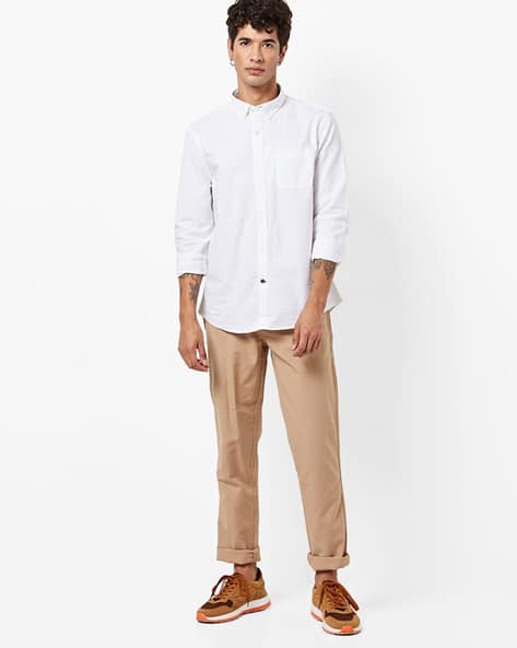 Cheap white oxford shirts Clearance