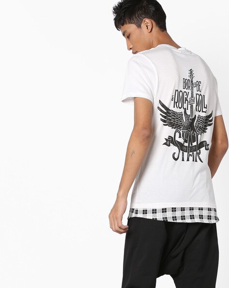 Off white longline t shirt hotsell