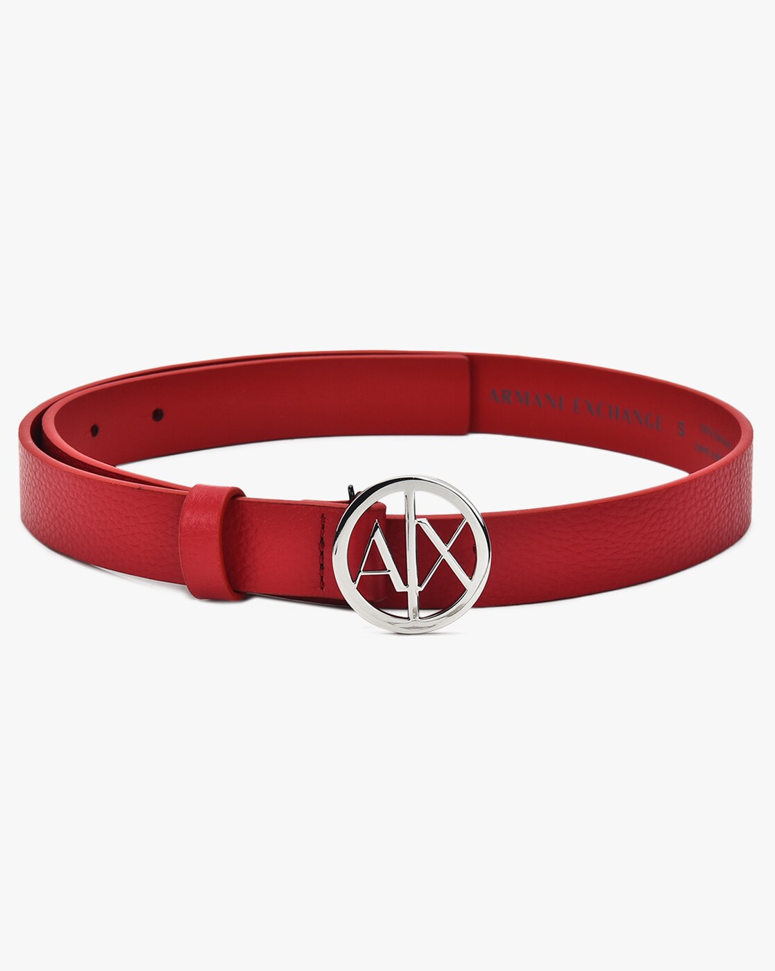 Buy Red Belts for Women by ARMANI EXCHANGE Online 