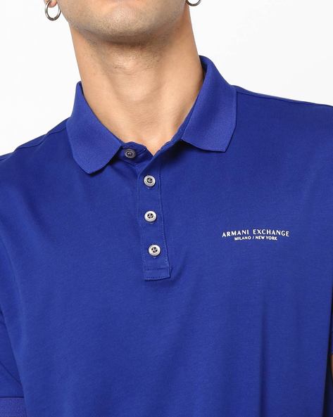 Buy Royal Blue Tshirts for Men by ARMANI EXCHANGE Online Ajio