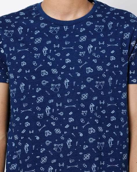 Printed Crew-Neck T-shirt (Image - 2)