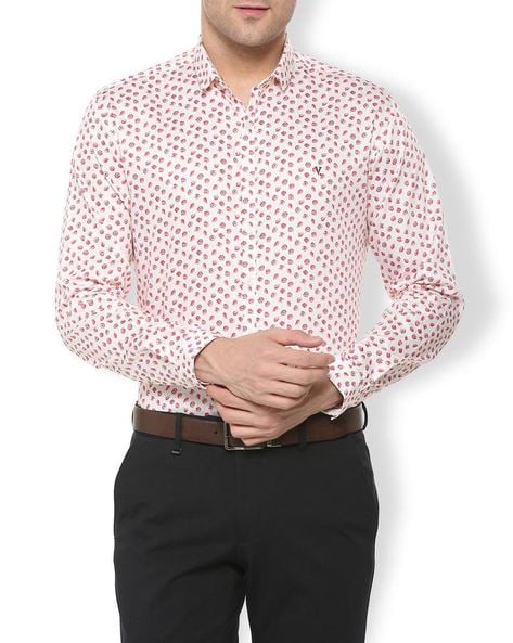 Van Heusen Printed Slim Fit Shirt