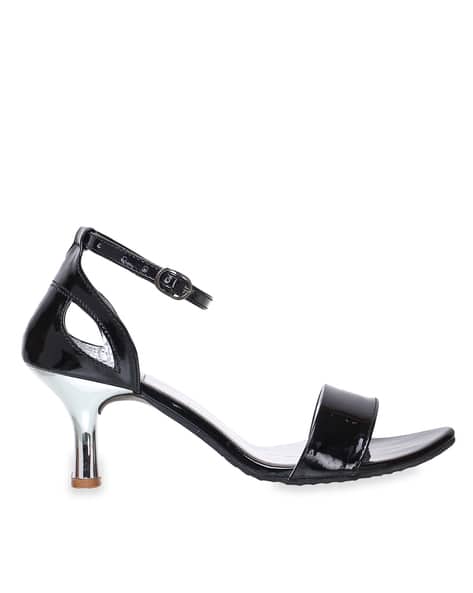 Kitten Heels with Ankle Strap (Image - 1)