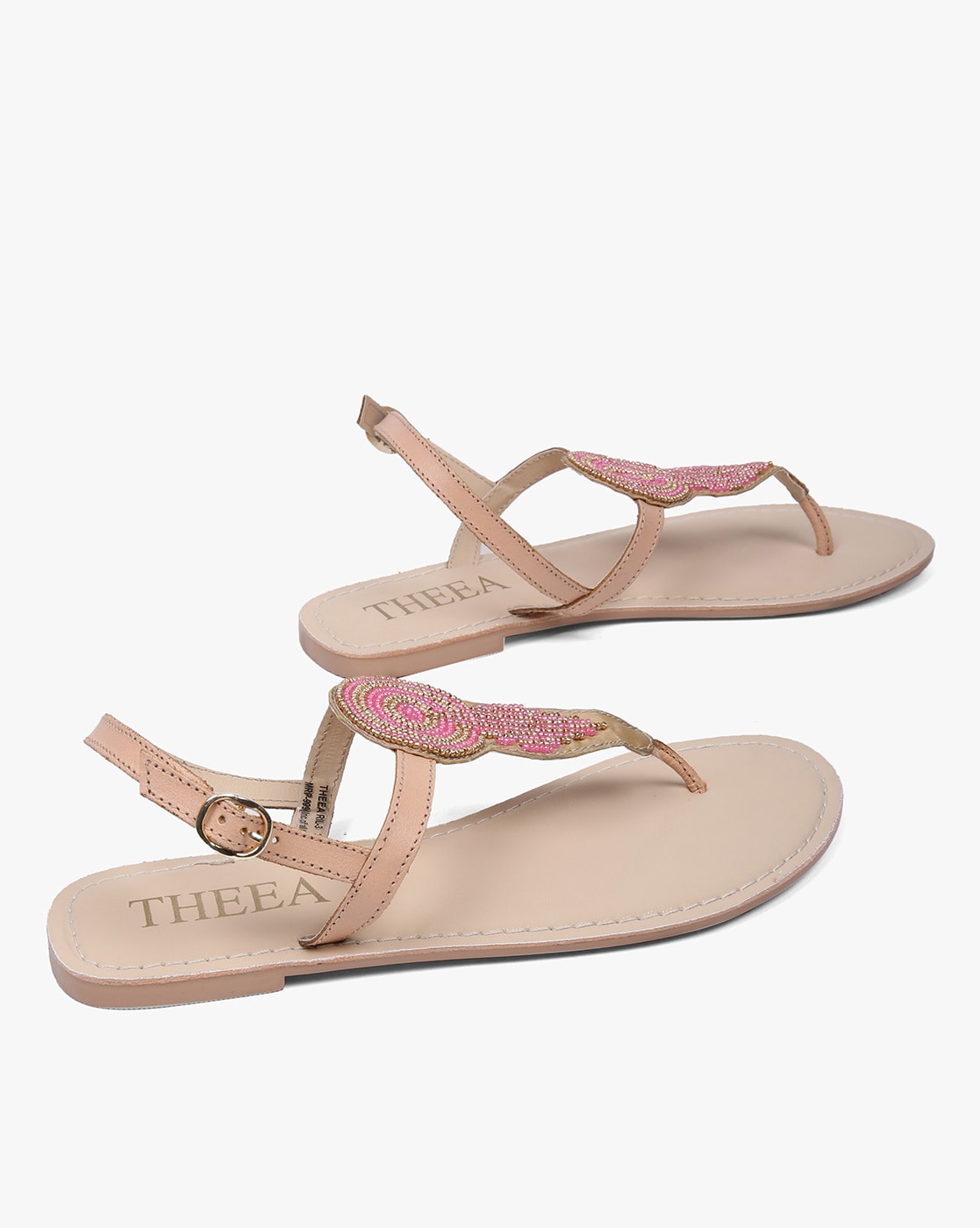 Buy Light Pink Flat Sandals for Women 
