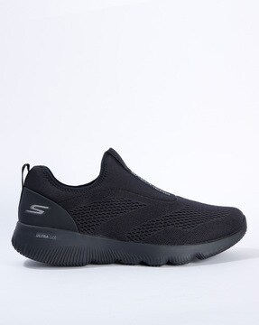 black slip on sneakers