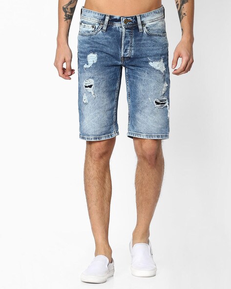 Jack & Jones Shorts - JjiRick - Blue Denim » Fashion Online