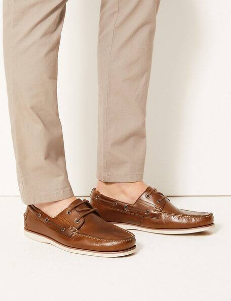 marks and spencer mens deck shoes