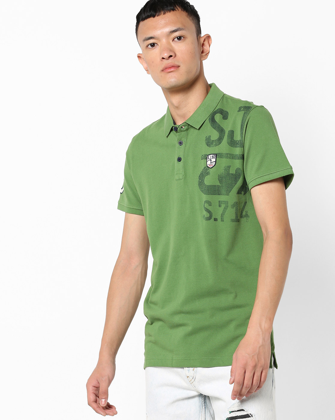 spykar polo t shirts