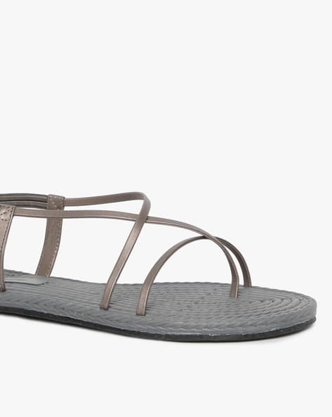 Strappy Slip-On Flat Sandals (Image - 2)