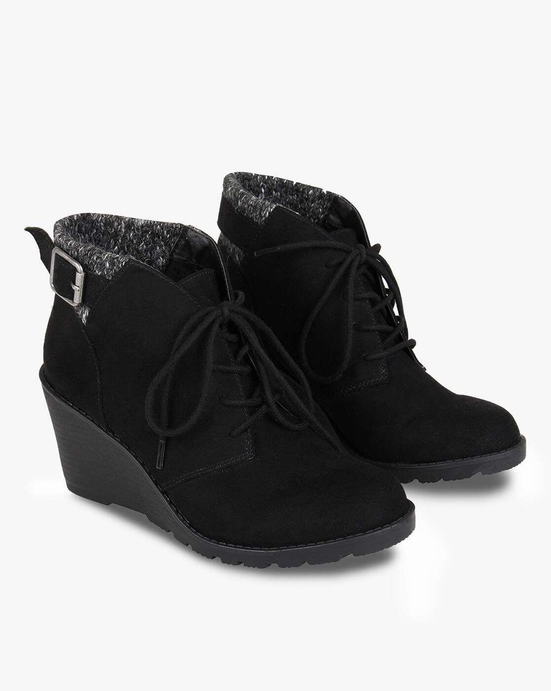 steve madden lace up boots