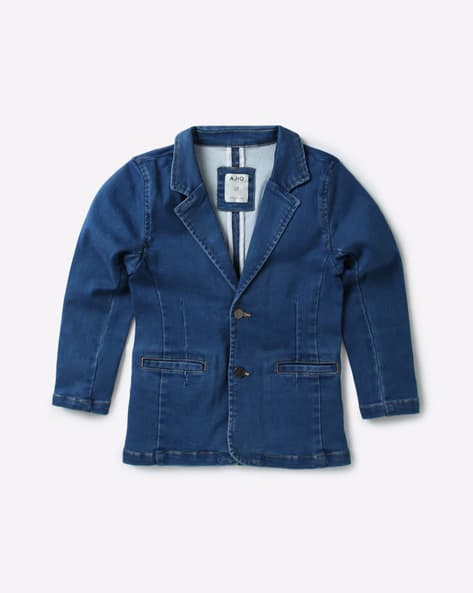 boys denim blazer
