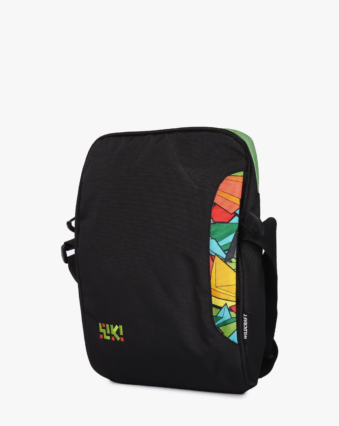 Buy Black Wildcraft ZipIt Sling Bag AJIO
