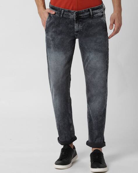 peter england grey jeans