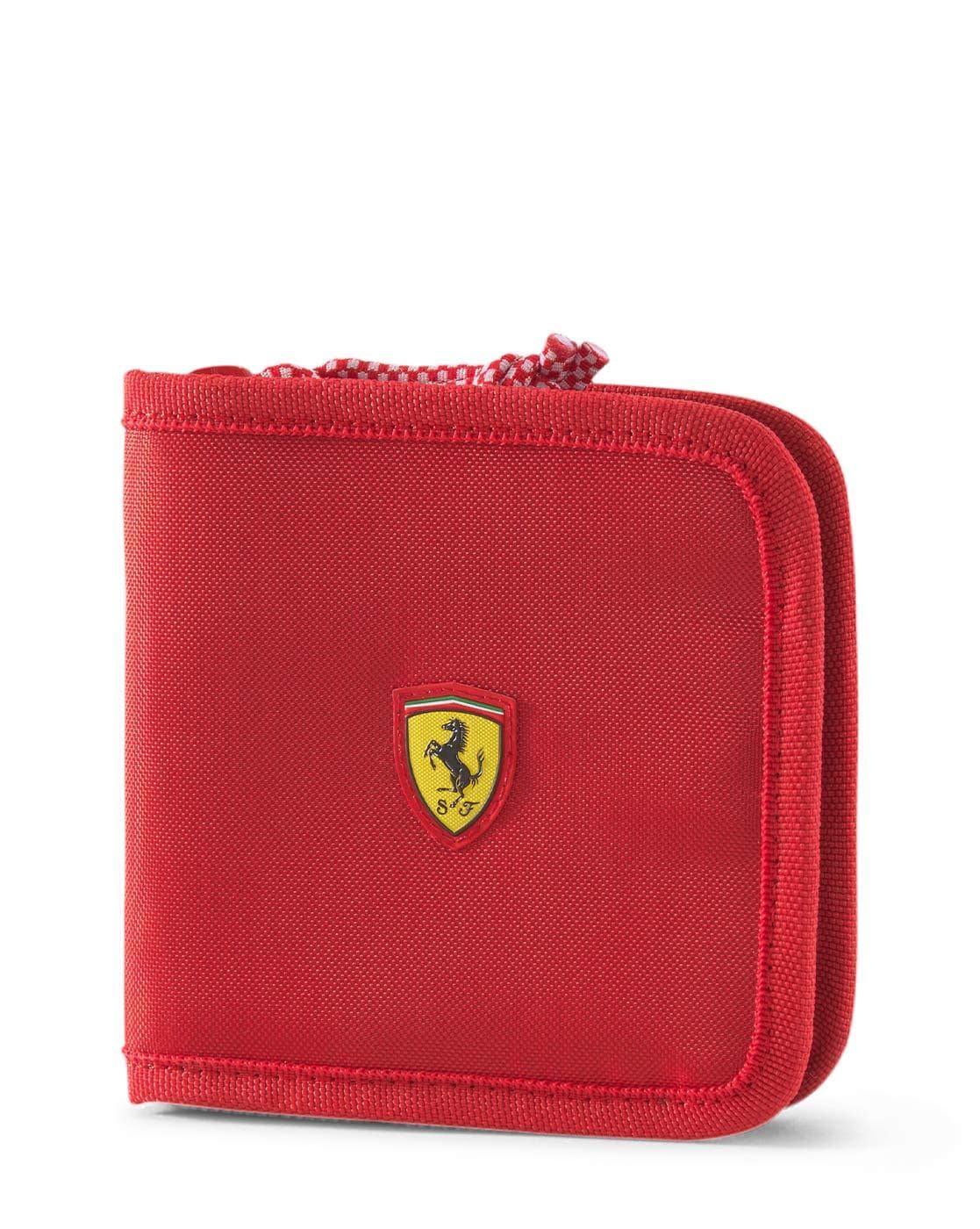Puma Ferrari Wallet, Unisex Corsa (Rojo), Única Moda | lagear.com.ar
